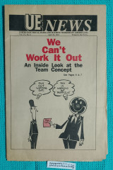 UE News Vol. LV, No 6 : We Can’t Work it Out