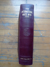 The International Who's Who 1958