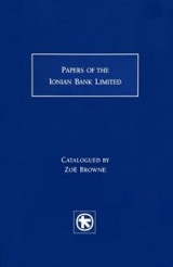 Papers of the Ionian Bank Limited