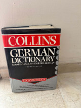 The Collins German Dictionary German- English English- German, second edition