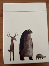 Hat box, three books about three hats
