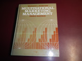 Multinational Marketing Management