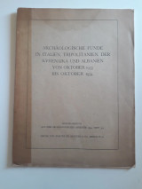 Archaeologische Funde in Italien, Tripolitanien, der Kyrenaika und Albanien von Oktober 1933 bis Oktober 1934