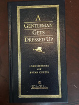 A gentleman gets dressed up