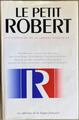 Le Petit Robert - Dictionnaire de la langue française