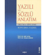 Yazılı ve Sözlü Anlatım