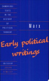 Marx: Early Political Writings