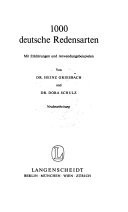 1000 deutsche Redensarten