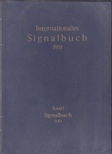 Internationales Signalbuch 1931. Band 1