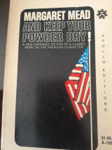 And keep your powder dry