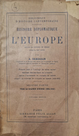 Histoire diplomatique de l'Europe depuis le Congrès de Berlin jusqu'à nos jours