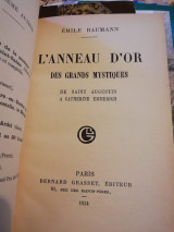 L'anneau d'or des grands mystiques