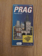 Prague city map