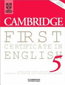 Cambridge First Certificate in English 5 Student's Book
