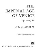 The Imperial Age of Venice, 1380-1580