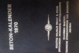 BETON-KALENDER 1970
