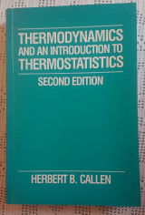 Thermodynamics and an Introduction to Thermostatistics