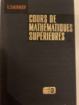 Cours de mathematiques superieures