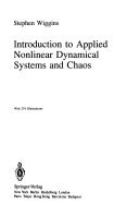 Introduction to Applied Nonlinear Dynamical Systems and Chaos