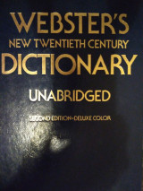 Webster's New Twentieth Century Dictionary