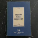 Edebiyat üzerine düşünceler