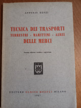 Tecnica dei trasporti terrestri, marittimi, aerei delle merci