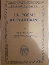 La poésie alexandrine