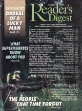 Περιοδικό Reader's Digest. Αύγουστος 1996