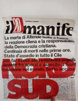 Εφημεριδα Il Manife 20 Anni Manif 13 Σεπτεμβρίου 1973