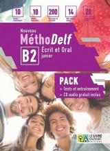 Nouveau Methodelf B2 Junior Pack Ecrit et Oral + Tests + CD Audio gratuit inclus
