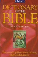A Dictionary of the Bible