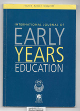 Early Years Education vol. 5 No. 3 : International Journal of