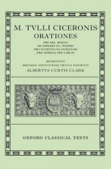 M. Tvlli Ciceronis Orationes vol I
