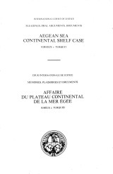 Aegean Sea Continental Shelf Case (Greece V. Turkey)