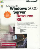 Microsoft Windows 2000 Server Resource Kit