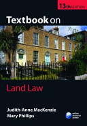 Textbook on Land Law