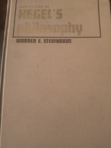 New studies in Hegel's philosophy