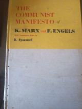 The communist manifesto of Karl Marx and Engels