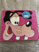 Vintage ελληνικό άλμπουμ αστέρων κόμικς του Walt Disney με τον Γκούφη