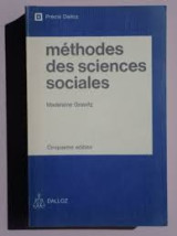 Methodes des sciences sociales