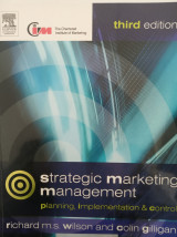 Strategic marketing management. Planning, implementation & control