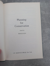 Planning for Conservation