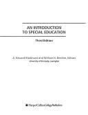 An Introduction to Special Education