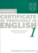 Cambridge Certificate of Proficiency in English 1 Student's Book