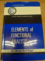 Elements of Functional Analysis