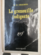 LA grenouille indigeste