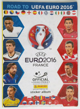 Panini Euro 2016 album (με 129 αυτοκόλλητα)
