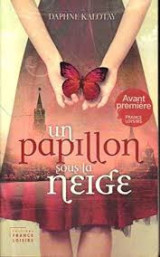 Un papillon sous la neige
