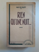 Rien qu' une nuit . . .