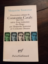 Présentation critique de Constantin Cavafy, 1863 1933